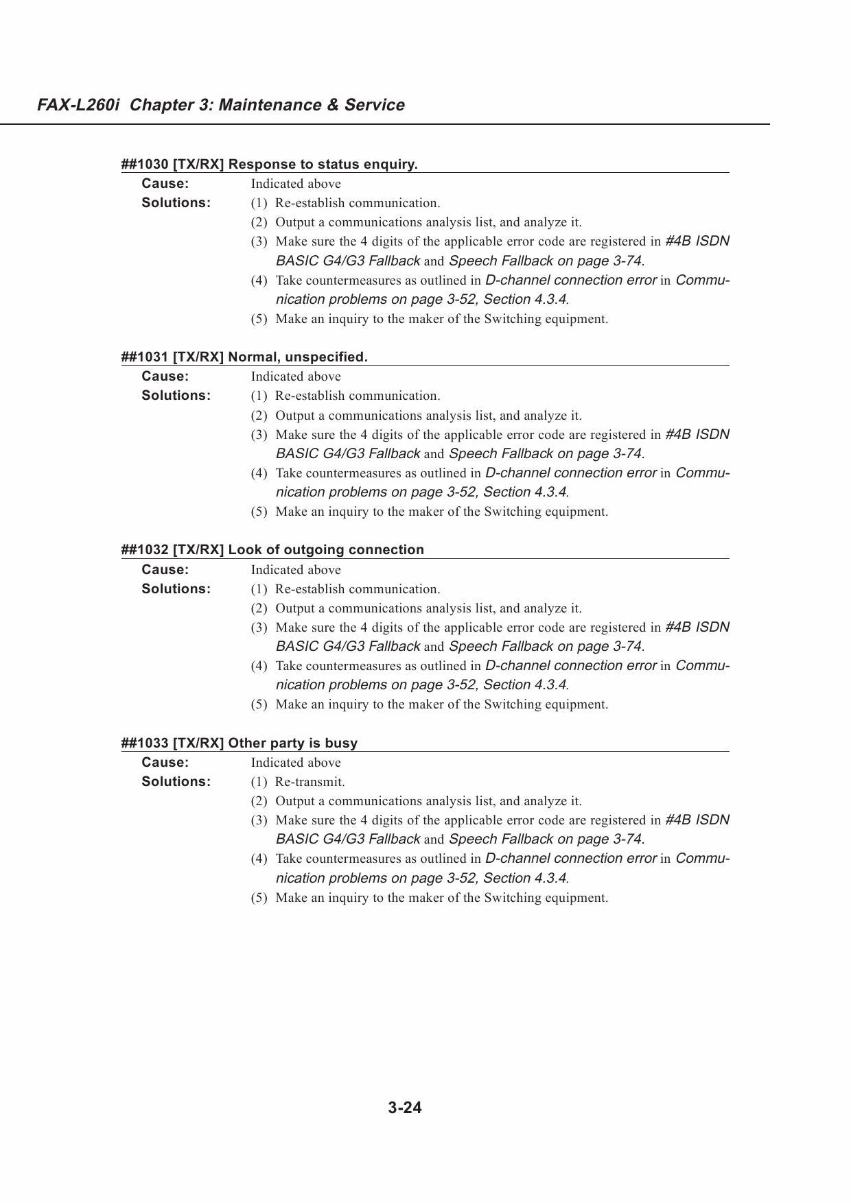 Canon FAX L260i Parts and Service Manual-4